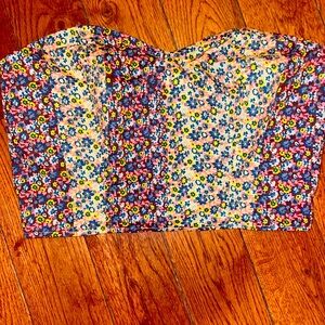 Urban Outfitters Sparkle and Fade bandeau top size small